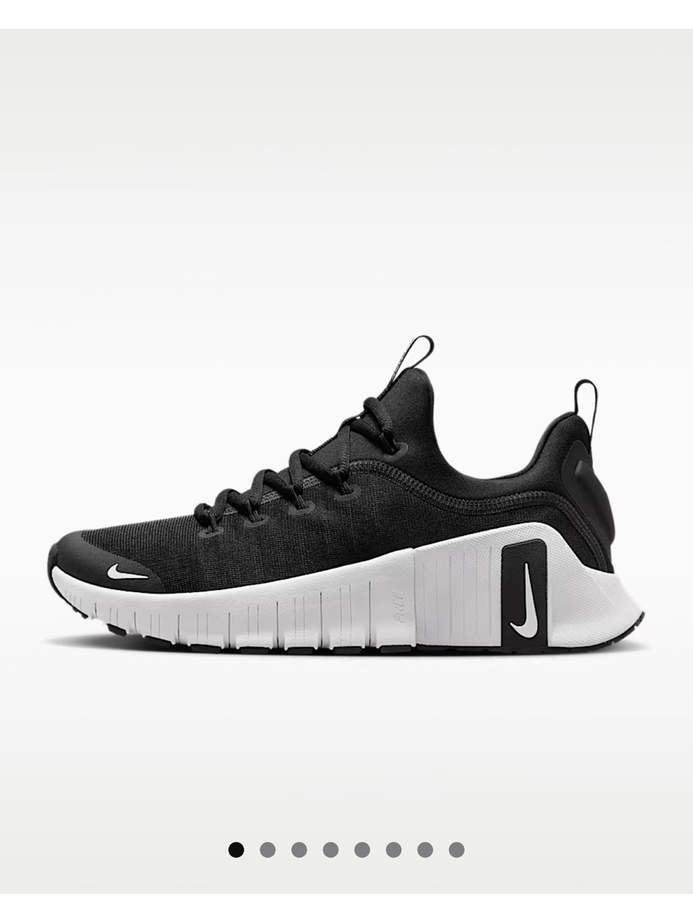 Nike Women’s Free Metcon 6 Black &  White, Size 11, EUC LIKE NEW - Picture 12 of 16
